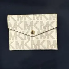 MICHAEL KORS カードケース MKロゴ ホワイト