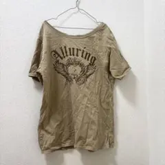 Forever21 ピグメントオフショルBIGロゴT