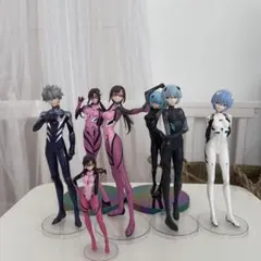 エヴァンゲリオン　フィギュア　綾波レイ　渚カヲル　マリ