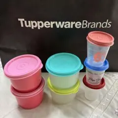 新品　Tupperware 食品保存容器セット カラフル