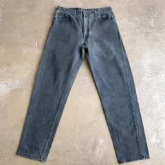 90s Levi’s 550 テーパードレグ ブラックジーンズ USA製