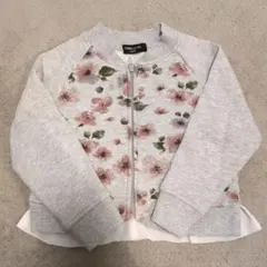 Comme Ca Ism フラワープリント トレーナー 100cm