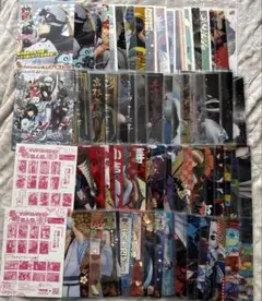 銀魂　クリアコレクション　ジャンボカードダス　4シリーズ分　全コンプ計64枚