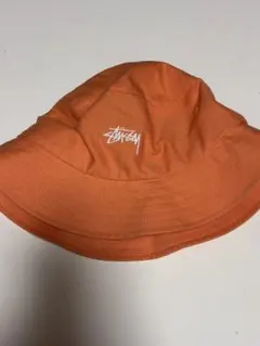 Stussy オレンジ バケットハット