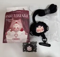 スカルパンダ SKULLPANDA スマホストラップ Darkness