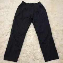 《人気》アースミュージック 裏地付き 黒パンツ (S)