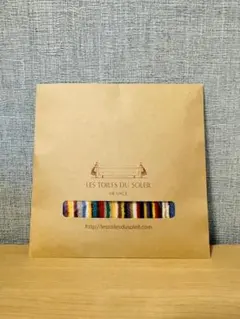 【新品未使用】LES TOILES DU SOLEILタオルハンカチ