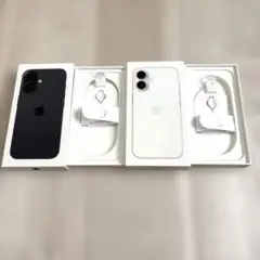【美品】iPhone16 空箱　2個　ブラック　ホワイト