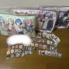 プロセカ　SEGAラッキーくじ　クッション　缶バッジ　カード　アクキー　セット