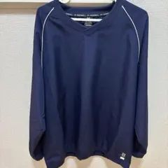 アンダーアーマー　ピステ　長袖　ネイビー