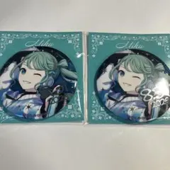 プロセカ はぴこれ 初音ミク アクスタ 缶バッジ 2点セット - メルカリ