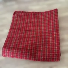 生地　チェックのウール