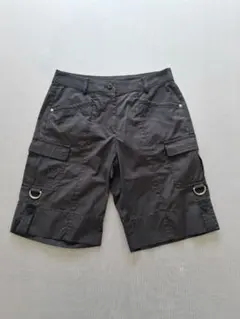 Munsingwear　マンシング　ゴルフ　ショート　パンツ　キュロット　黒　M