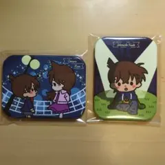 名探偵コナン　セガラッキーくじ　ビッグスクエア缶バッジ