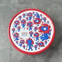 大阪万博　ミャクミャク　クッキー缶