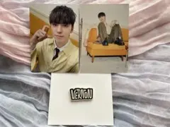 セブチ HOLIDAY バーノン　ピンズ・トレカ2枚セット　おまけ付き