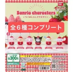 サンリオ　いちご　めじるしアクセサリー　コンプリート　セット