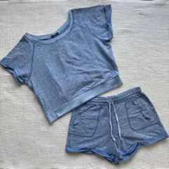 MURUAルームウェアセットアップ ￼ショート丈トップス／ショートパンツセットのサムネイル