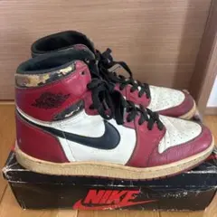 超レア】NIKE AIRJORDAN1CHICAGO初代オリジナル1985年 - メルカリ