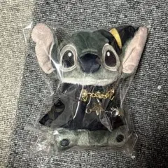 スティッチ ぬいぐるみキーチェーン KURONOHI - BLACK STYLE