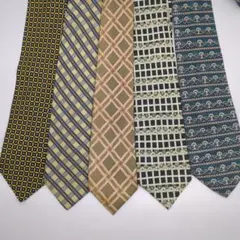 ビジネス用　ネクタイ　5本セット　まとめ売り