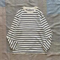 OLD UNIQLO archive 00s ボーダーロンT y2k