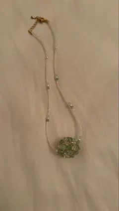 ハンドメイド/ビーズネックレス