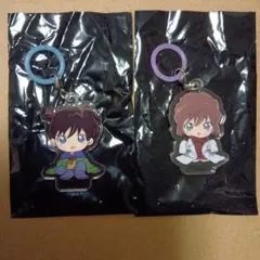 名探偵コナン　ふらっとめじるしアクセサリー　ちぢませ隊　工藤新一　灰原哀