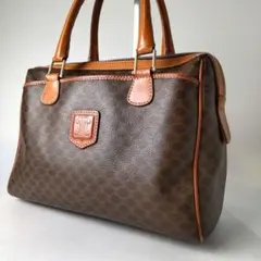 CELINE セリーヌ ミニボストンバック マカダム柄