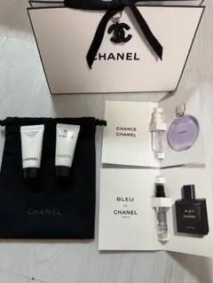CHANEL 美容液 クリーム サンプルセット巾着 チャーム付き