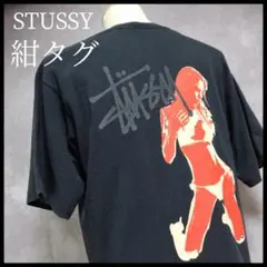 STUSSY ステューシー 半袖Tシャツ ネイビー Mサイズ マリリンモンロー