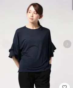 【未使用】フリルカットソー　koe