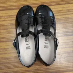 BIRKENSTOCK ブラック エナメル 39 ローファー メリー バレエ - メルカリ