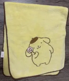 ポムポムプリン フリースタオル