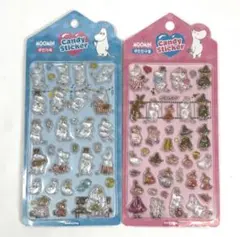 韓国限定 ムーミンキャンディステッカー2枚セット