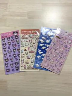 サンリオキャラクター　ぷくっとシールセット かわいいキャラクター