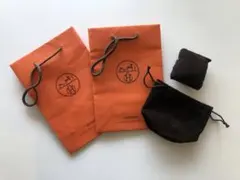 【used】HERMES 紙袋・巾着・クッションセット