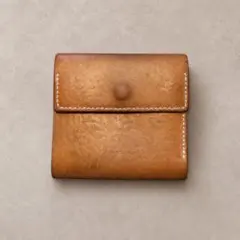 Hender Scheme clasp wallet チョコ　折り財布のサムネイル