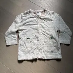 futafuta キッズ カーディガン 90 りんご刺繍