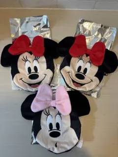 ディズニーストア シークレット　おでかけセット ミニー　フェイスポーチ 3セット