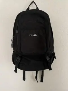美品 MILKFED. バックパック ブラック 黒 22ℓ - メルカリ