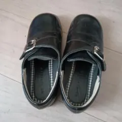 TOPVALU TV88252 ブラック 19.0cm フォーマルシューズ