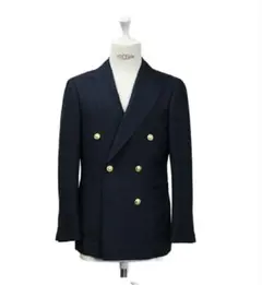 【新品】RING JACKET MEISTER/ダブルジャケットブレザー/44のサムネイル