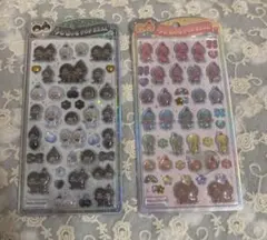 正規品　うるちゅるポップシール　モンチッチ　2枚セット　ボンボンドロップ