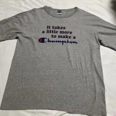 champion チャンピオンT1011 ヘビーウェイト　グレー　XL 80年代