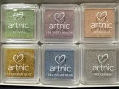 *新品未使用*ツキネコ*artnic インクパッド*6個セット*E
