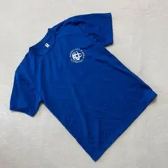 glimmer Tシャツ ブルー クルーネック 半袖 ロゴプリント Mサイズ