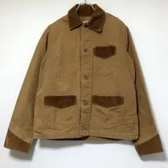 80s USA製 100周年 カーハート アンラインブラッシュジャケット/S相当