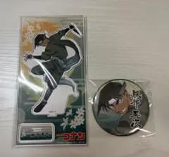 名探偵コナン 大阪城本陣 服部平次 アクリルスタンド缶バッジ