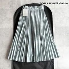 未使用✨ TOGA ARCHIVES ×Dickies プリーツスカート ブルー